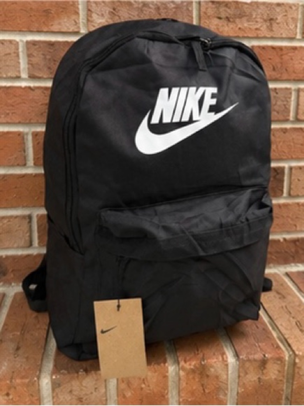 NWT Nike Heritage Backpack 25L Black Laptop School Gym Travel